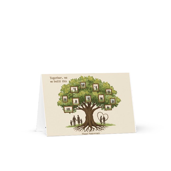 Anniversary card - 40 year marriage product image (1)