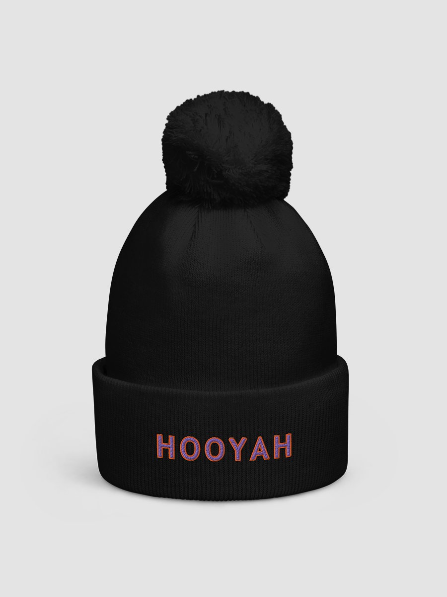 Hooyah Solid Pom-Pom Beanie product image (1)