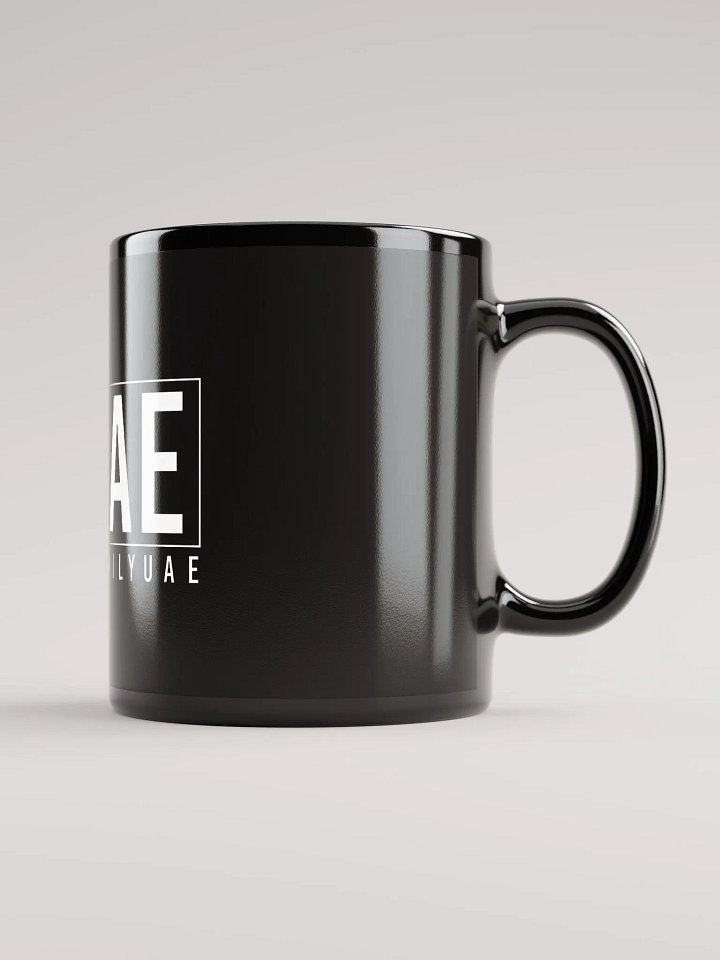 TFUAE Black Glossy Mug product image (2)