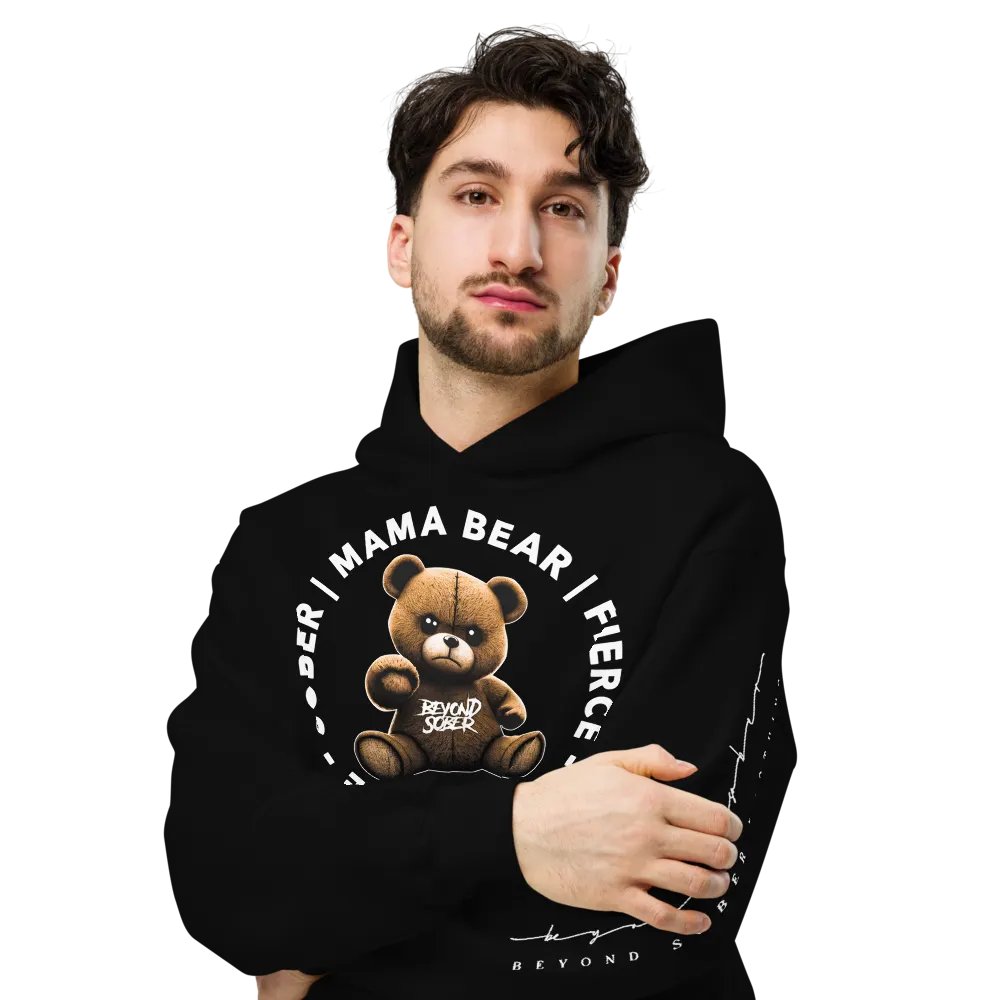 Sober Mama Bear: Fierce & Protective Hoodie product image (7)