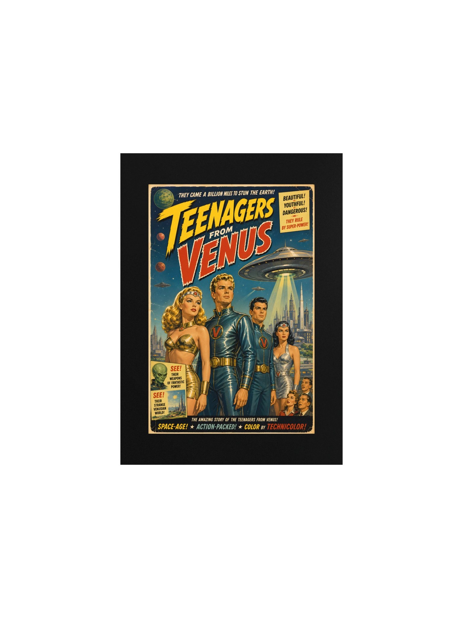Teenagers from Venus Print product image (1)