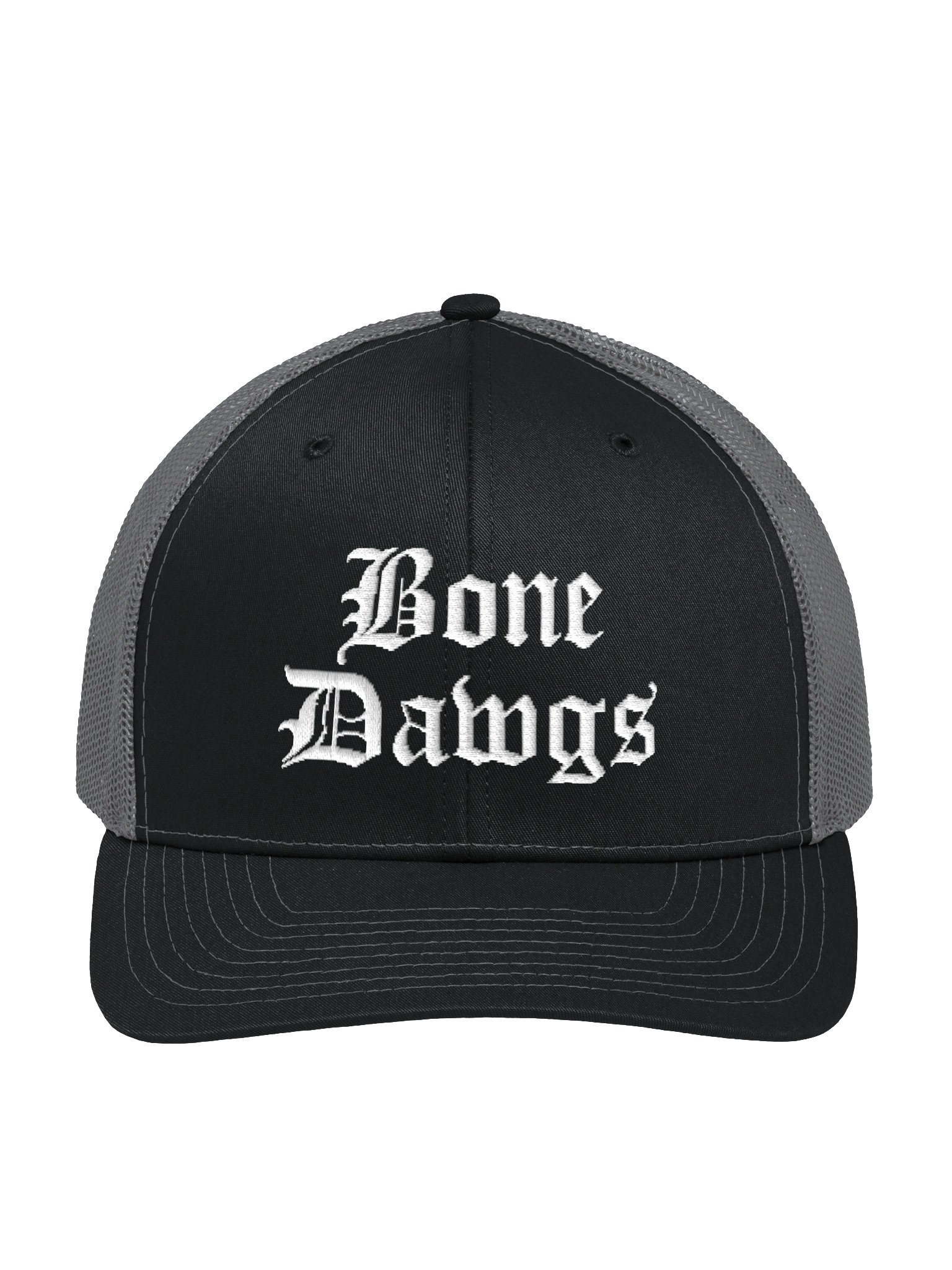Bone Dawgs Gothic Trucker Hat product image (1)