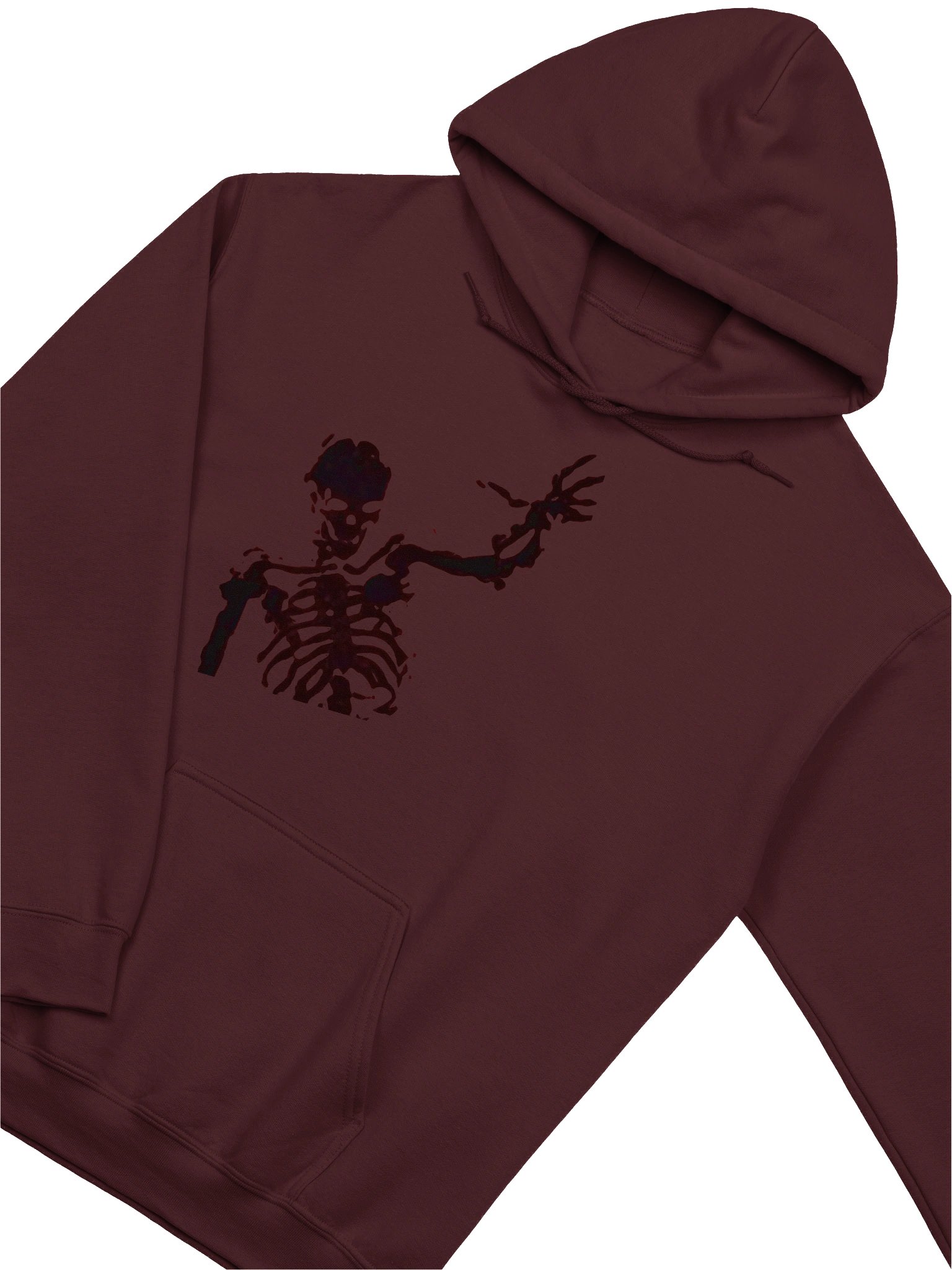 INFERNO CORE - Grunge/Goth Alternative Skeleton String Hoodie product image (25)