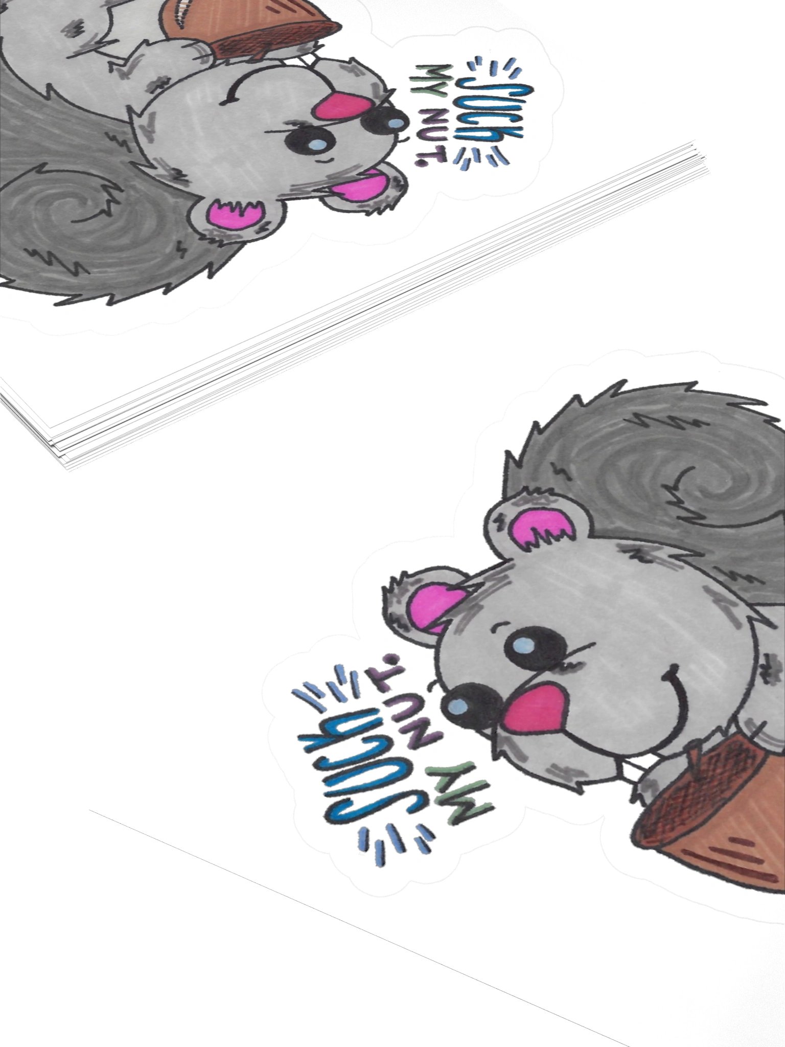 Suck My Nut Sticker product image (4)