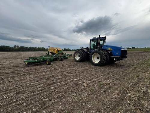 Blue Tractors  #Farming #newholland #kinzemanufacturing #FarmerWoody #agriculture