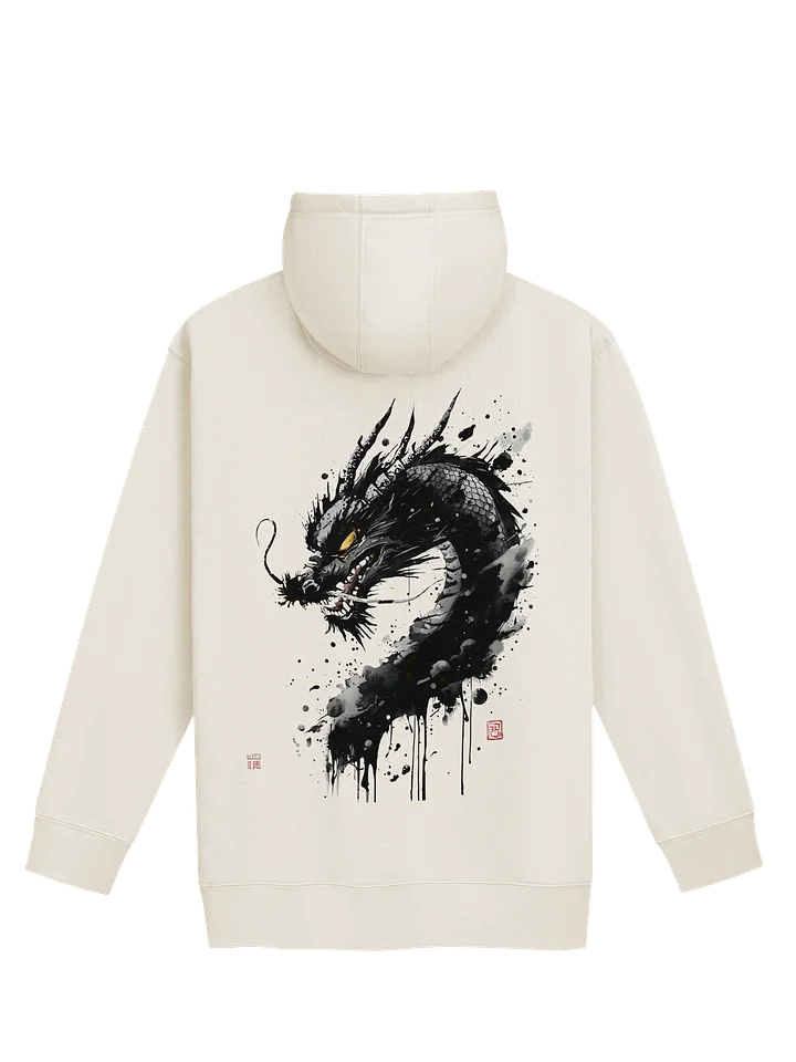 HAZARD EDITION: Electric Yellow & Black Ink Graphic Premium Hoodie & Sweatshirt Collection product image (5)