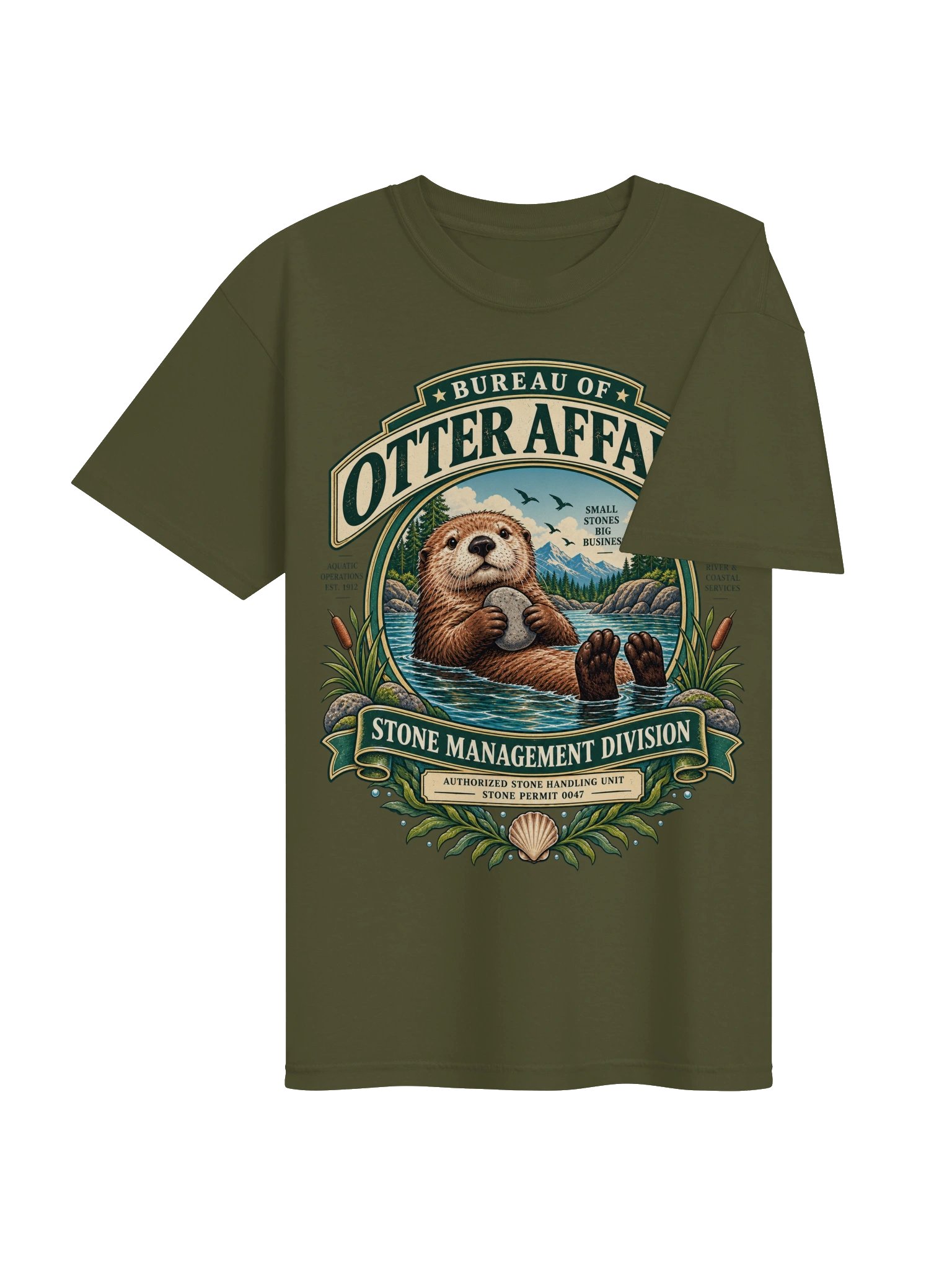 Bureau of Otter Affairs Heavyweight Tee product image (4)