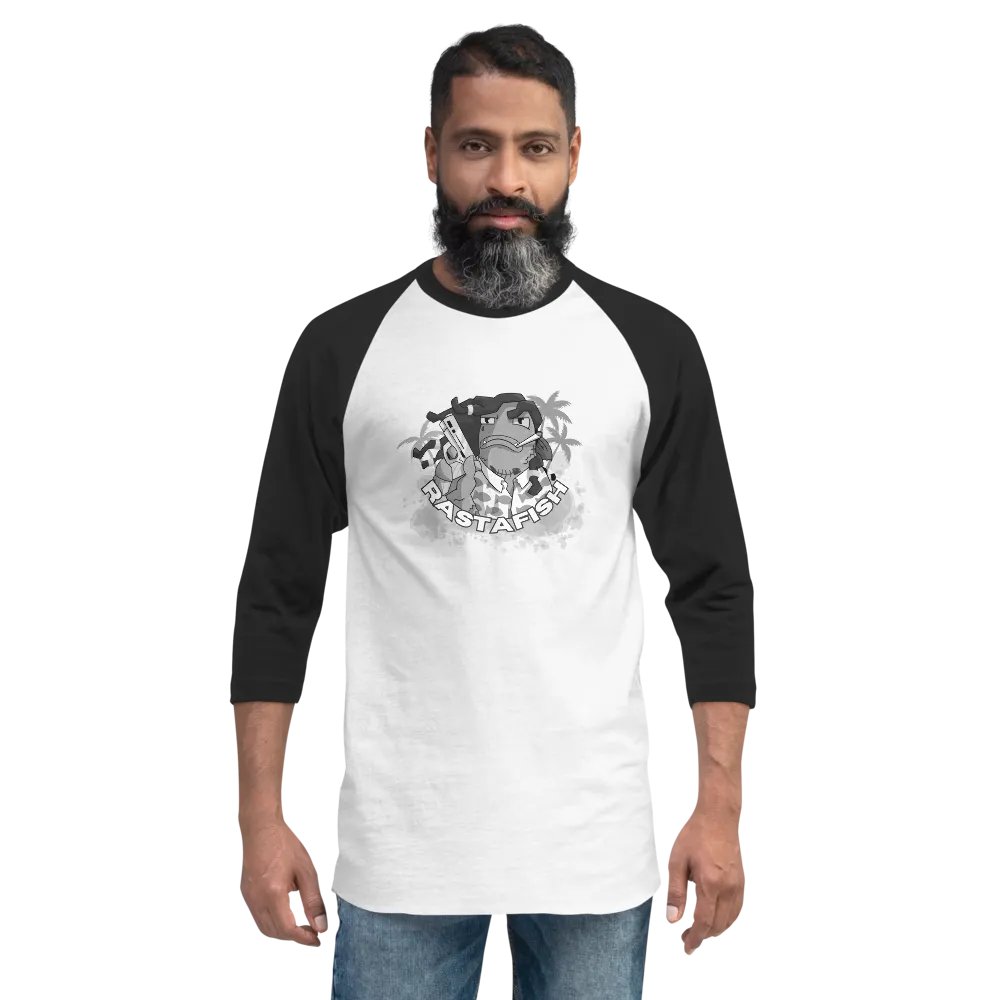 RastaFish Baseball-Shirt product image (7)