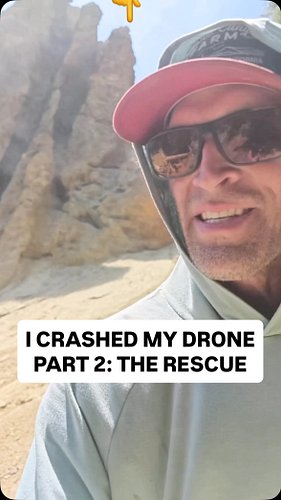 I crashed my drone part 2. The rescue. Happy 4th of July!!!
@mayagtaylor24 and I traipsed up the mountain right after I sent ...