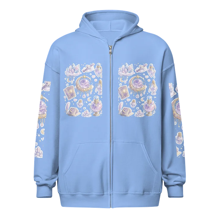 Crystal Moon zip-up Hoodie product image (1)