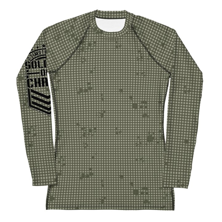 Faithful Camo: Women's Rash Guard - Desert Night Camo product image (1)