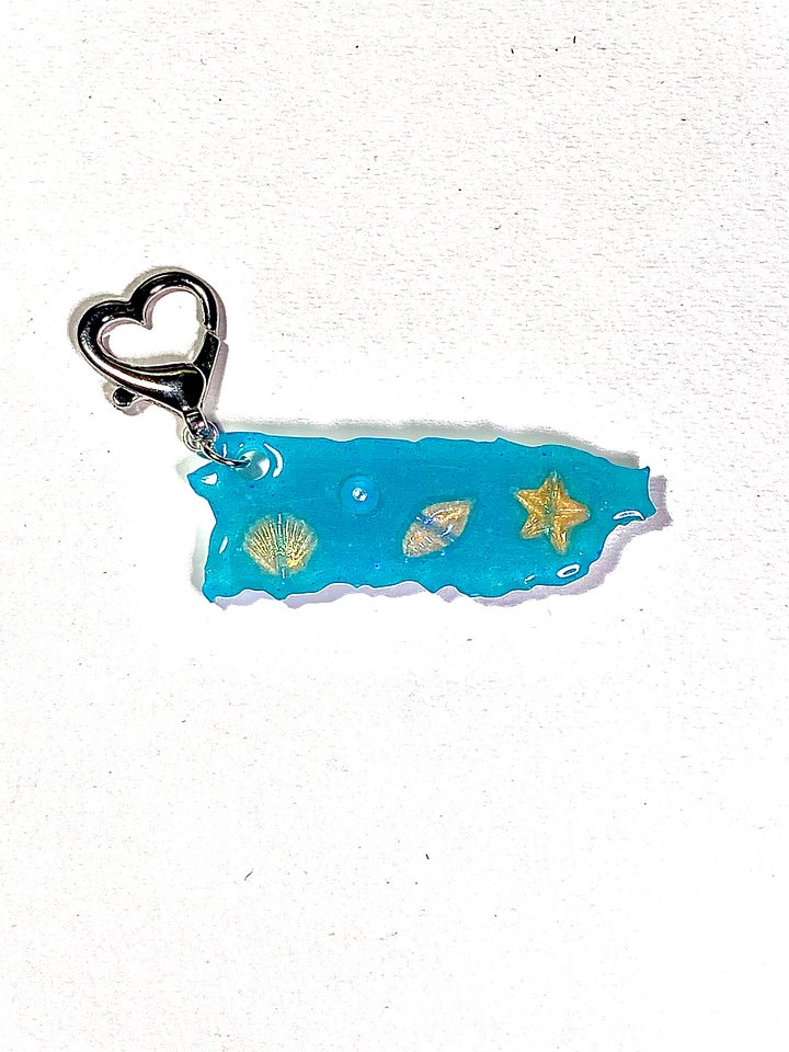 Llavero Playa Mapa Puerto Rico product image (1)