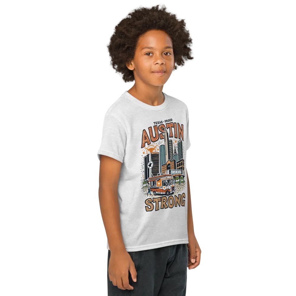 Austin Strong Kids Sports Tee product image (45)