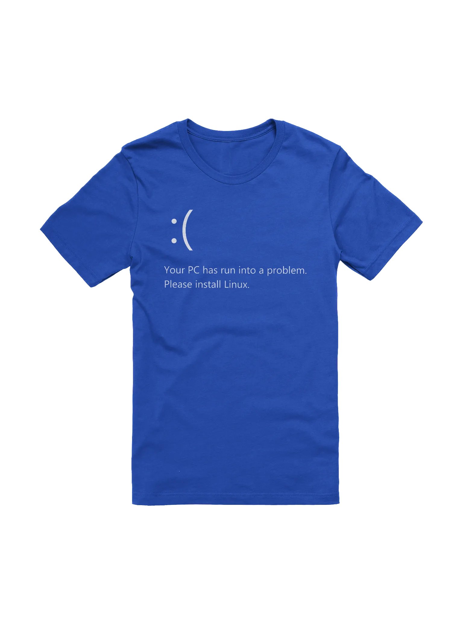 Blue Screen of Death T-Shirt product image (1)