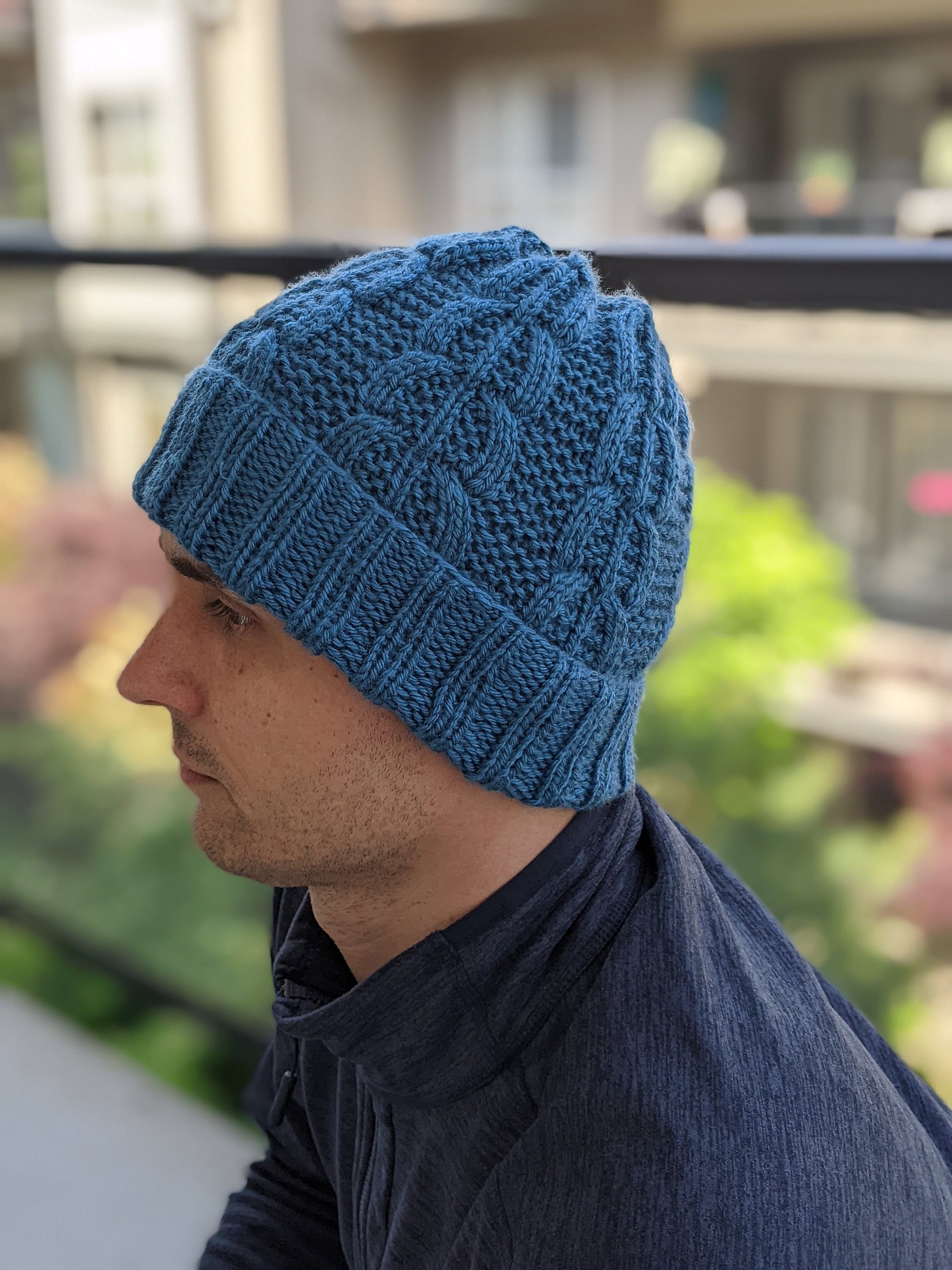 Willow Knit Hat Pattern for Men product image (5)
