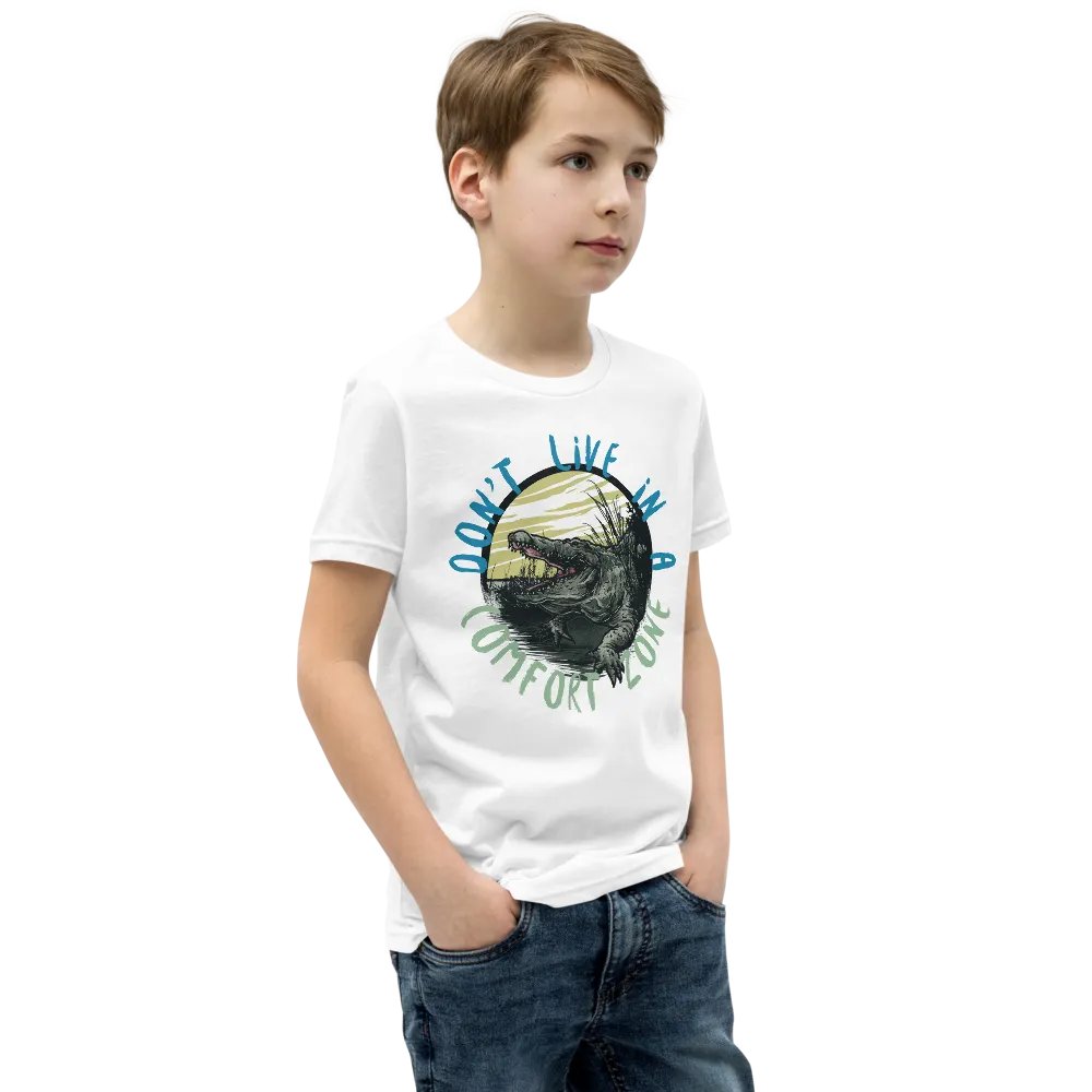 Fearless Alligator Youth T-Shirt product image (3)