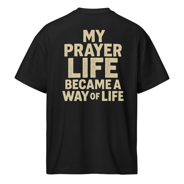 Prayer life T-shirt product image (1)