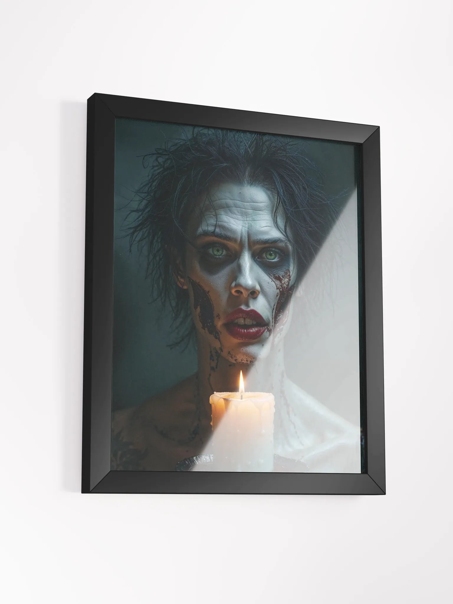 The Candle Bleeds Framed Print product image (15)