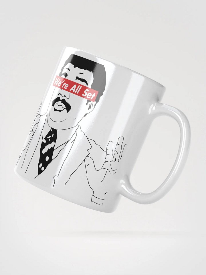We're All Set Logo Coffee Mug White product image (2)