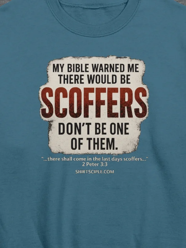 My Bible Warned Me There Would Be Scoffers Sweatshirt product image (8)