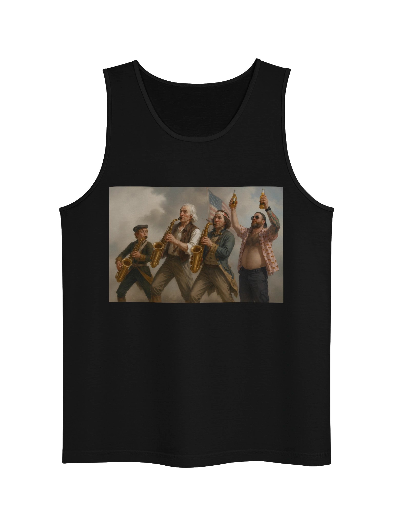 SAX AND BEER TANK TOP product image (1)