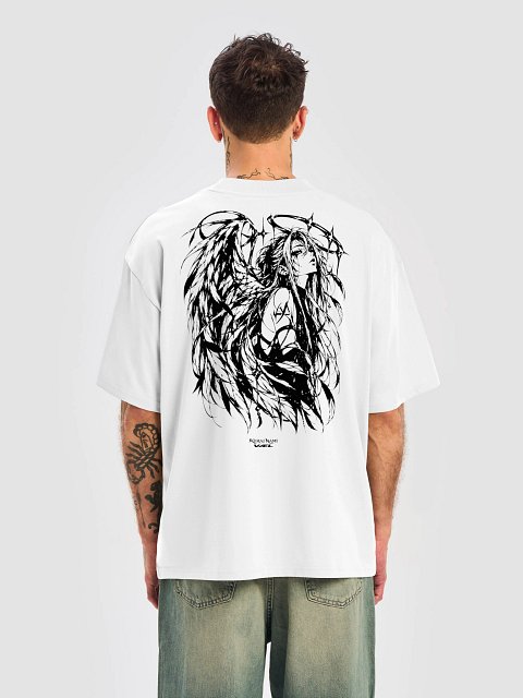 AURELIS - Unisex Organic Oversized T-Shirt - Kurai Black product image (1)