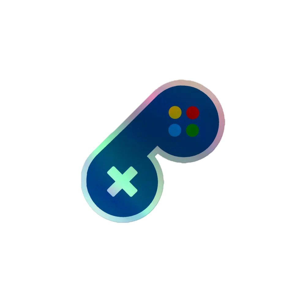 Holographic Sticker - CapnKentroller product image (1)