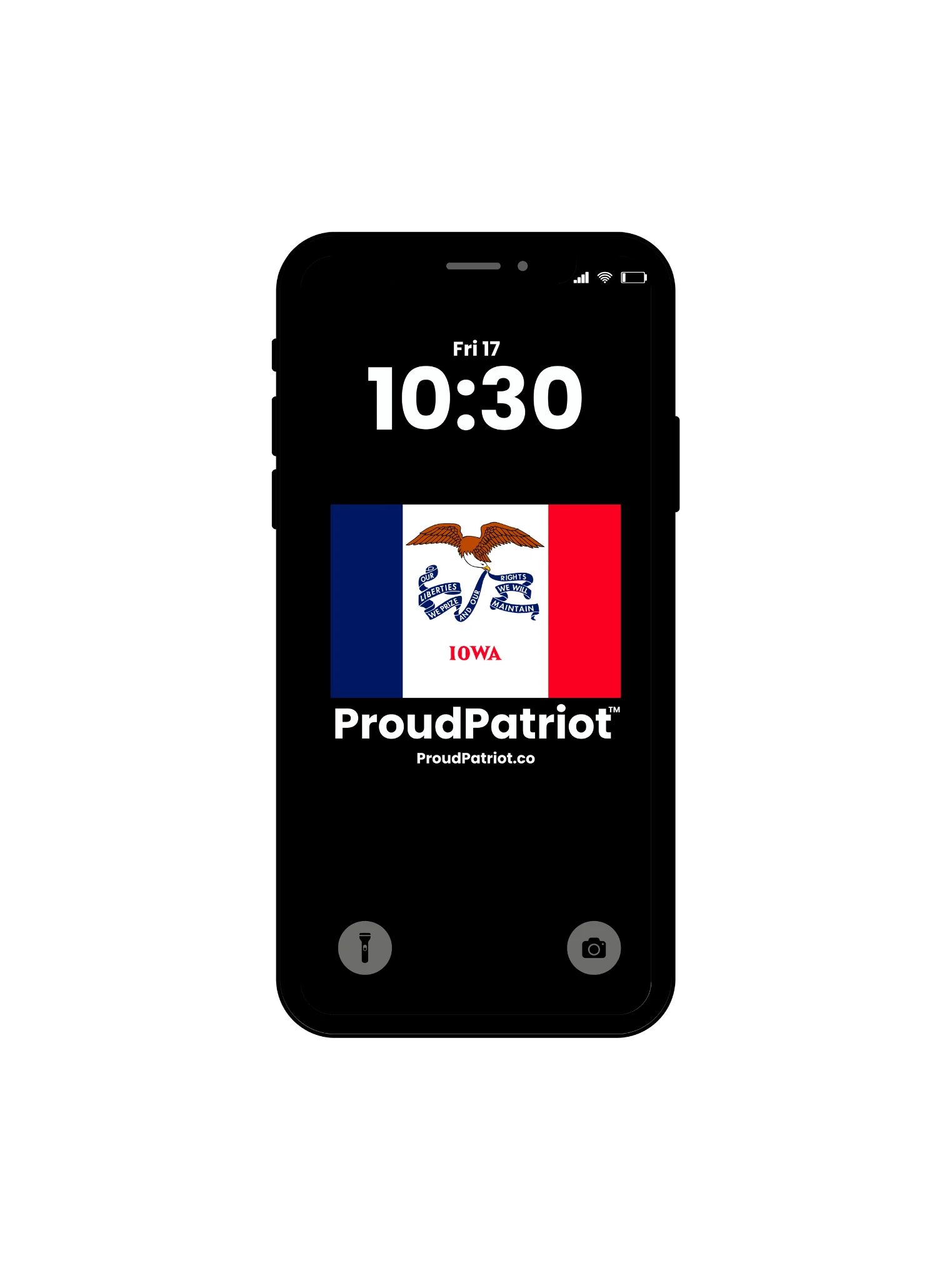 Iowa Proud Screensaver Dark Mode product image (1)