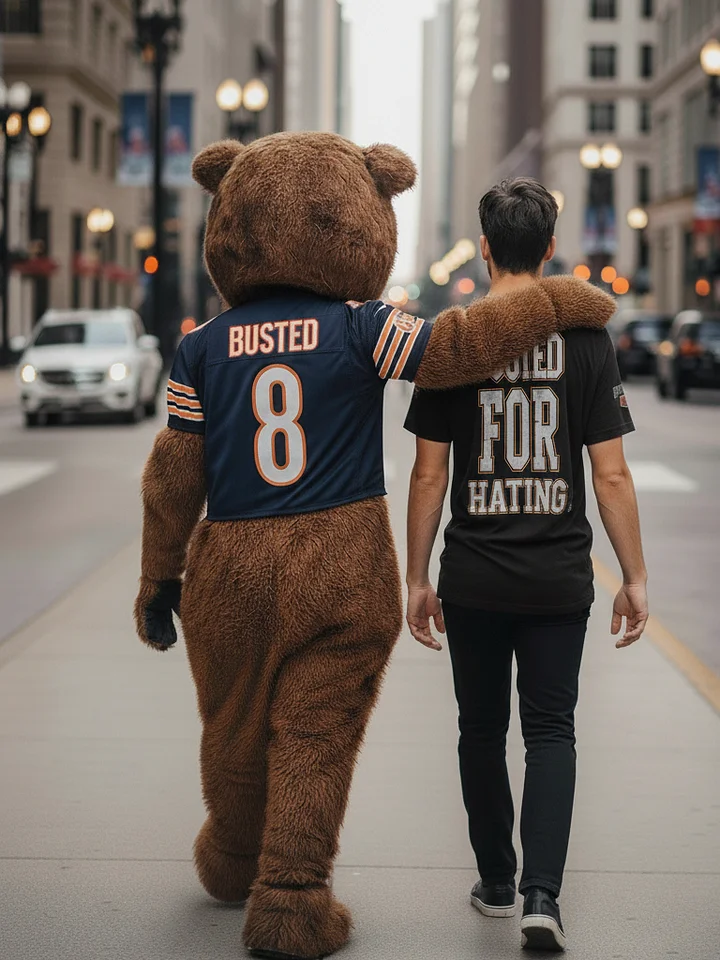K-LIB Busted for Hating Tee | Chicago | Football | Rival Locker product image (2)