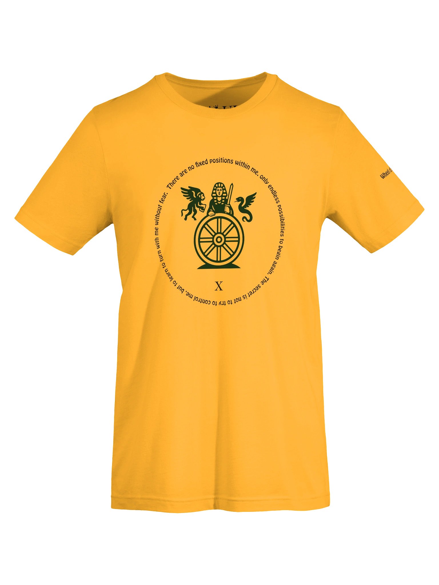 Wheel of Fortune - ArcanaPop T-Shirt – Where Tarot Magic Meets Pop Art product image (6)