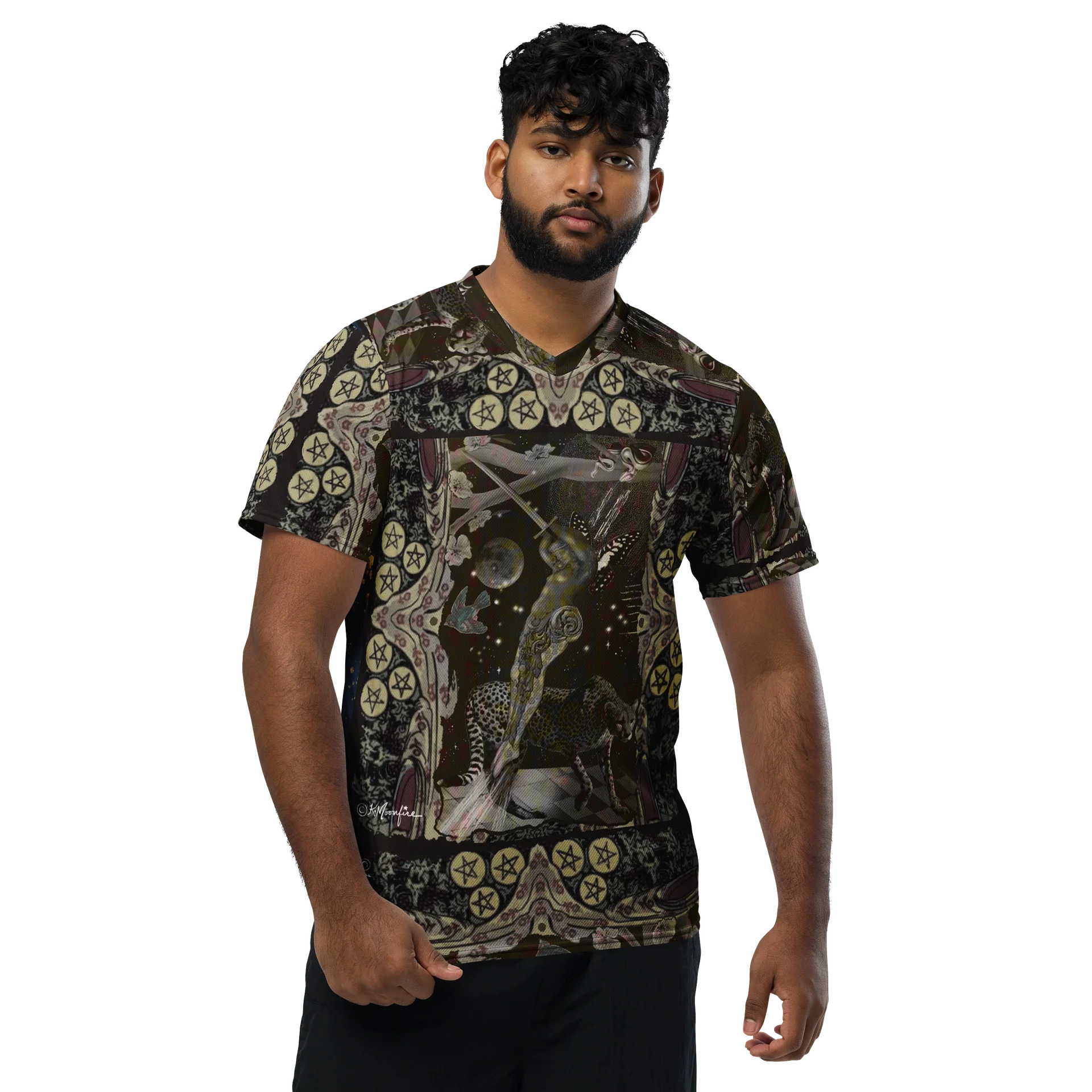 Maximalist Unisex Sports Jersey 'Princess of Swords' by ArtyWear product image (3)
