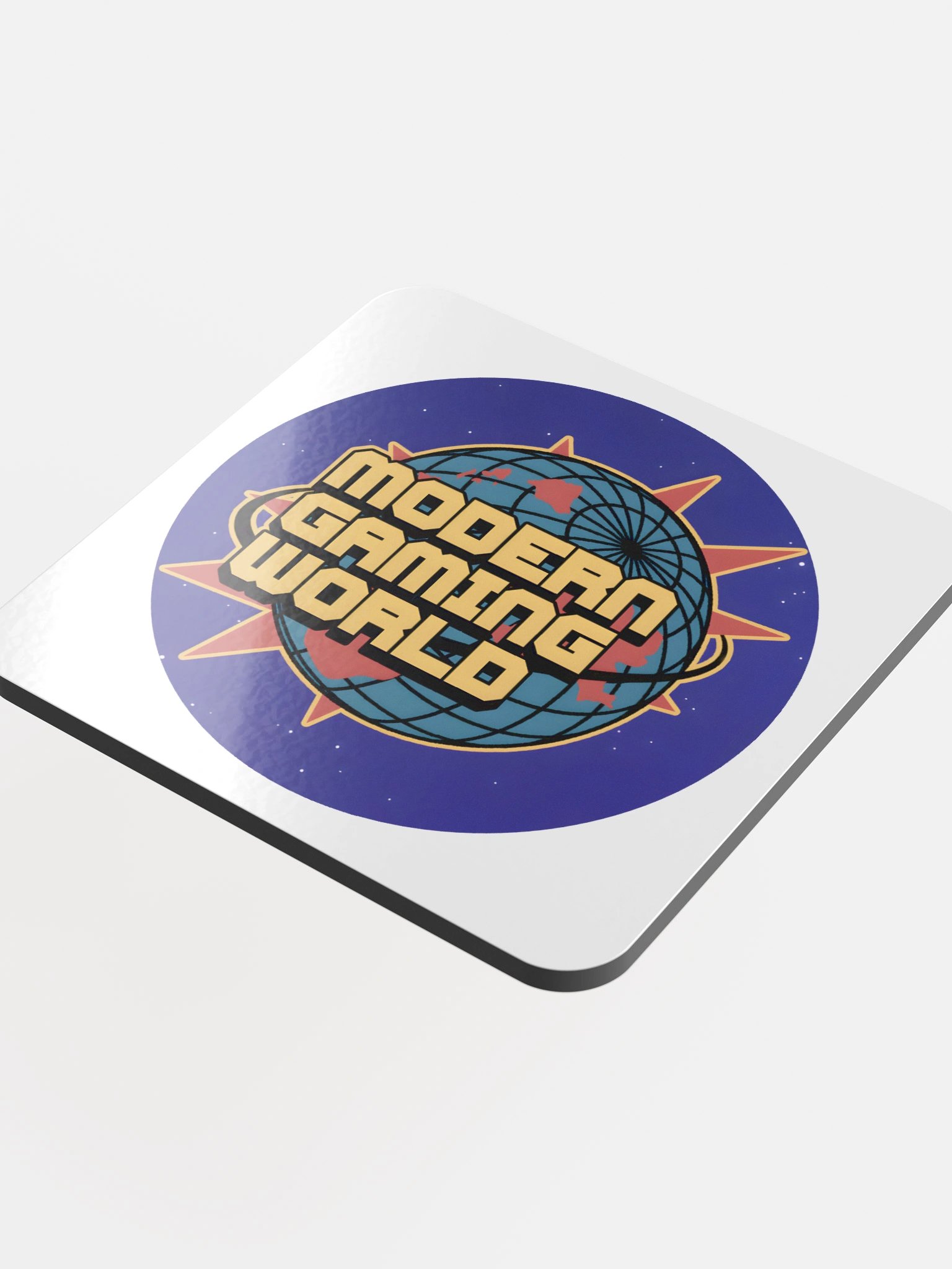 ModernGamingWorld Glossed Cork Coaster product image (4)