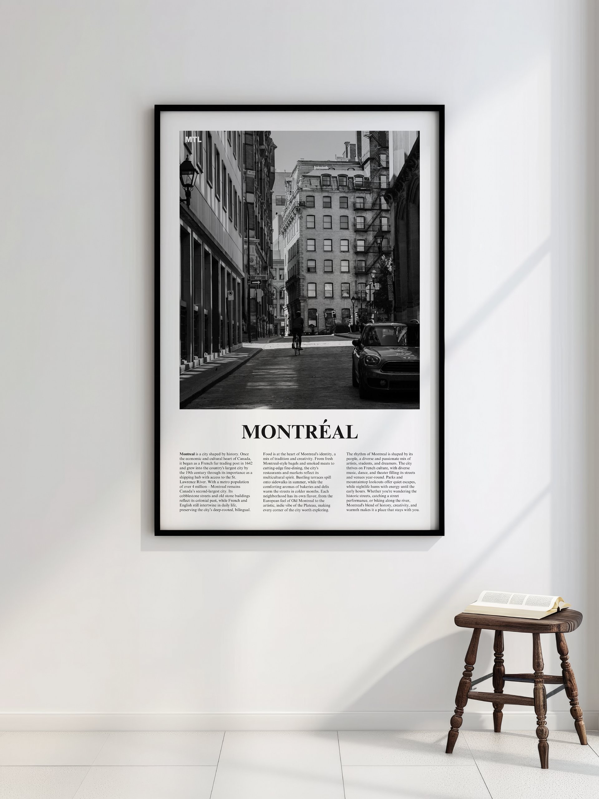 Montreal 04 Newspaper Poster product image (2)