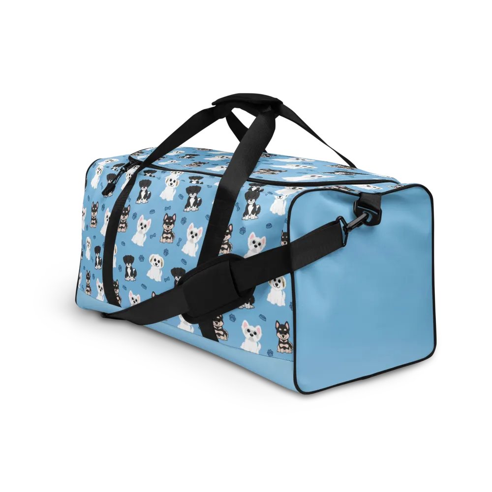 Adorable Dog Pattern Duffle Bag product image (3)