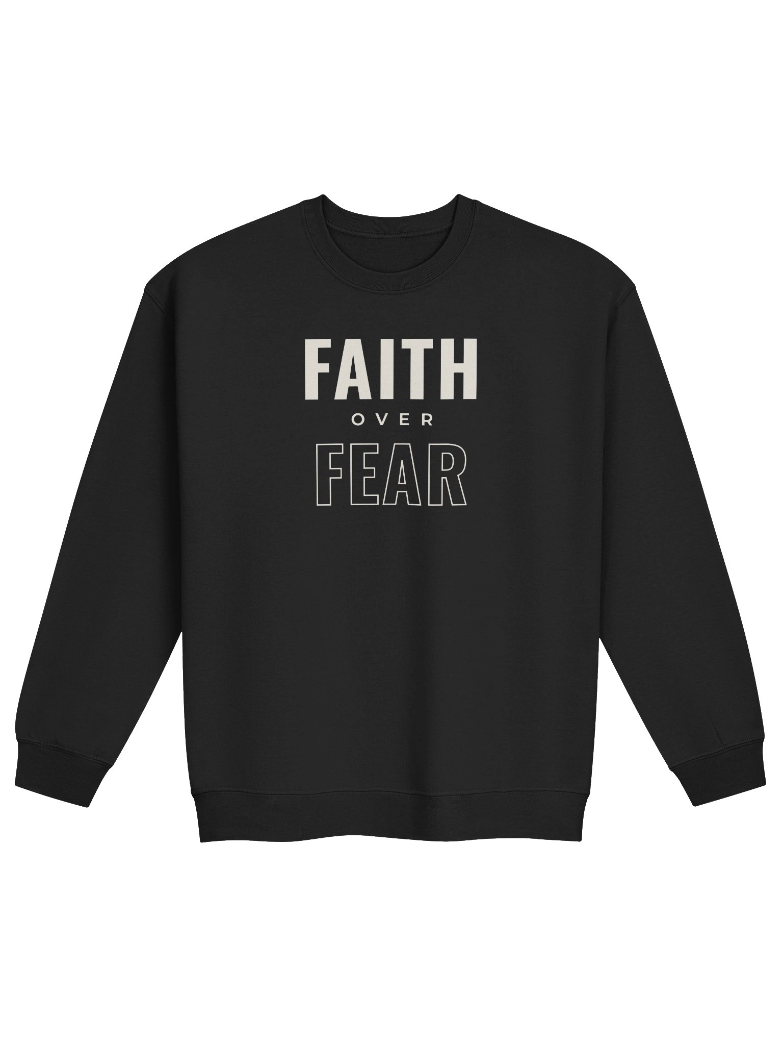 Faith Over Fear Crewneck Sweatshirt product image (5)