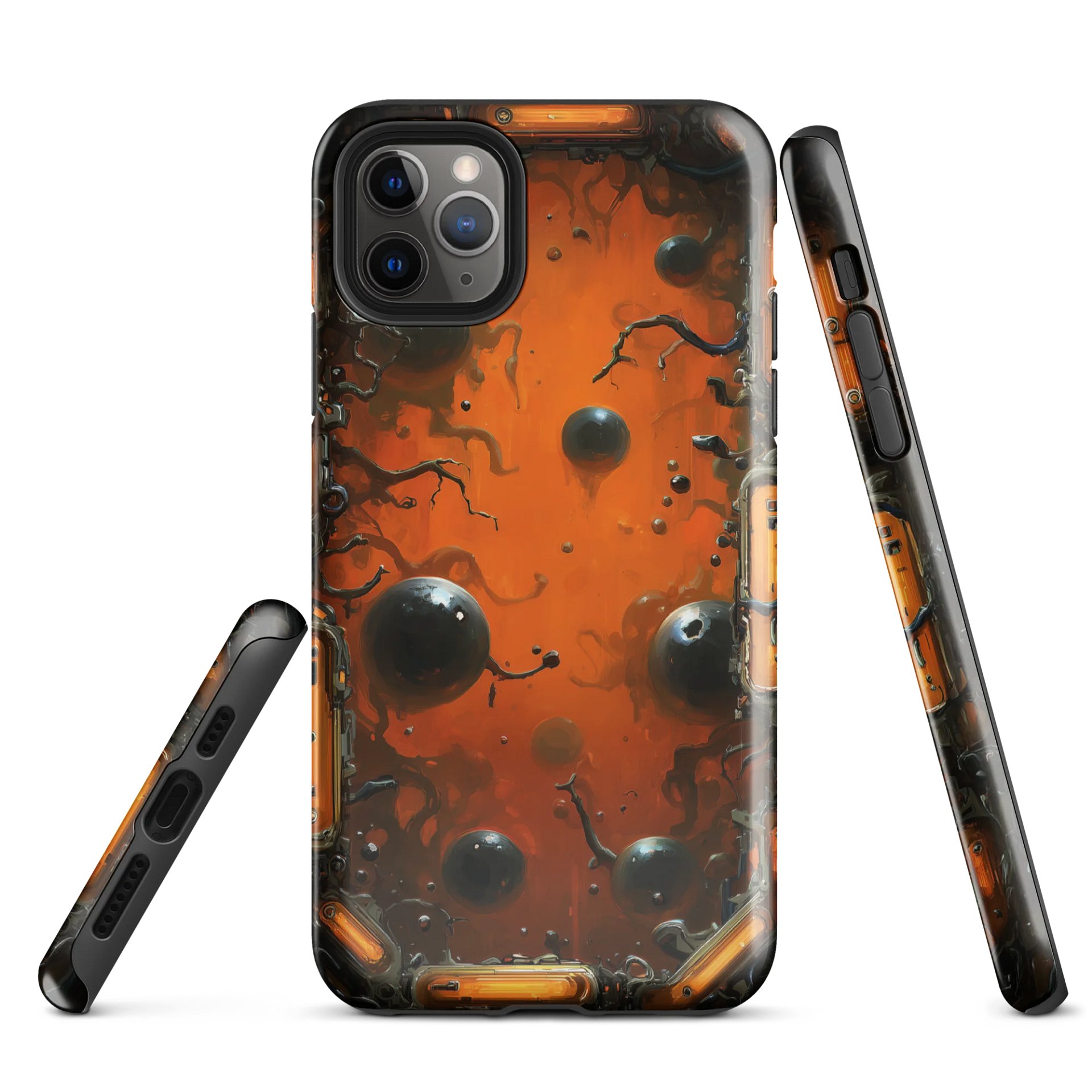 Voidcore Bloom – Surreal Sci-Fi Abstract iPhone Case product image (1)