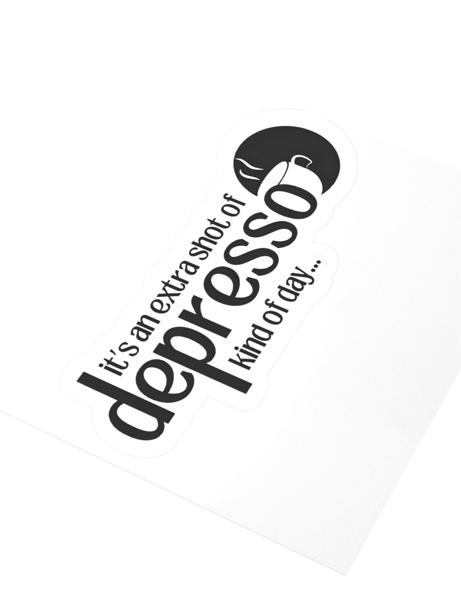 Depresso - Sticker product image (5)