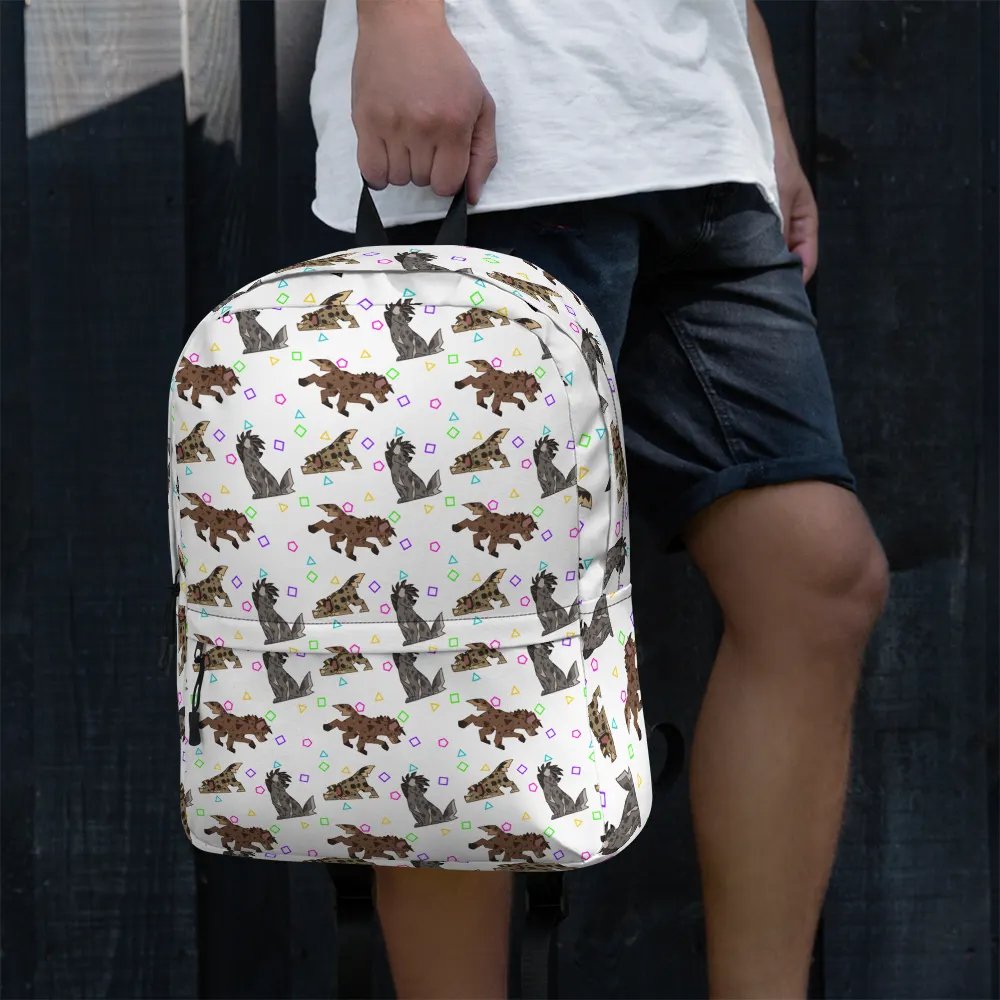 Hyena Shapes Backpack product image (1)