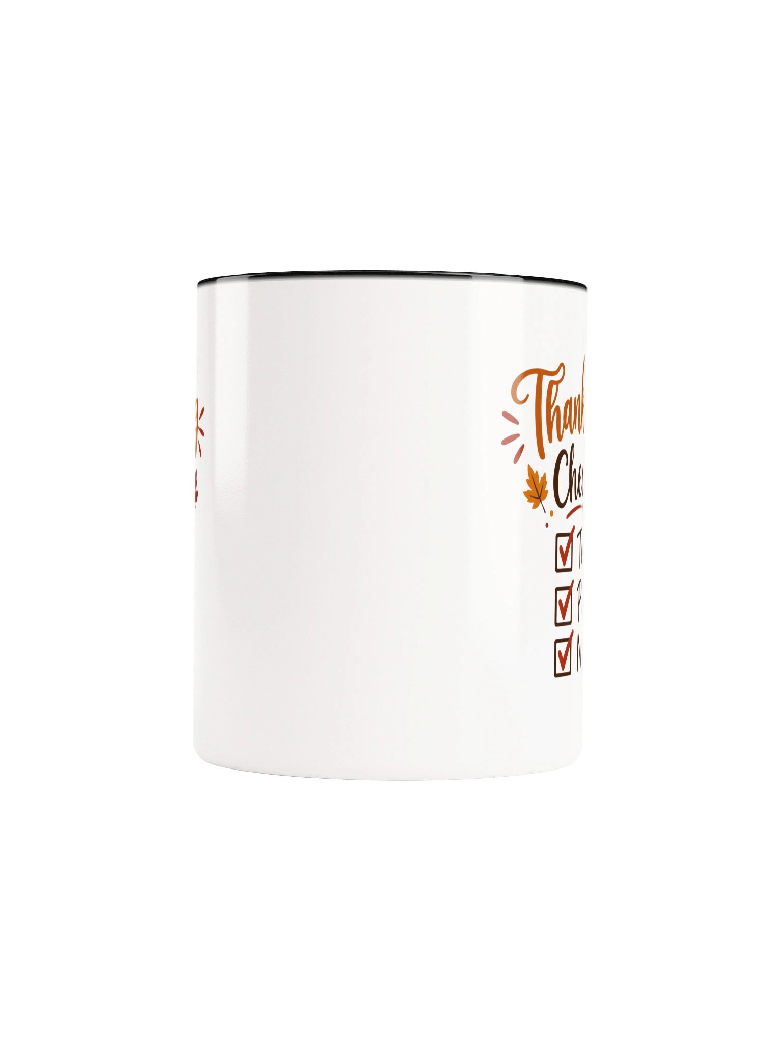 Thanksgiving Checklist Mug product image (50)