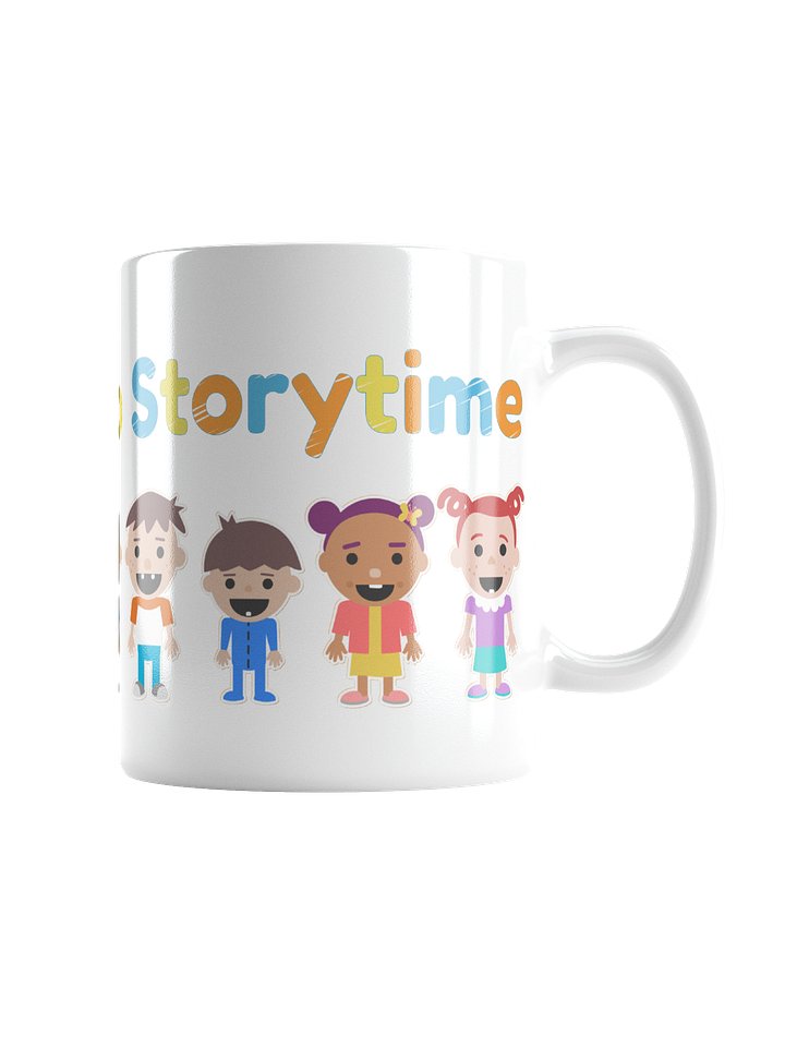 Sunshine Woohoo Storytime Kids White Glossy Mug product image (2)
