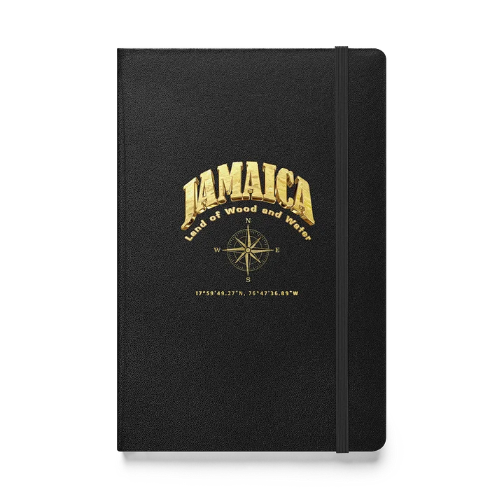Compass - Jamaica - Vintage Gold | Hardcover Bound Notebook | JournalBook® product image (1)