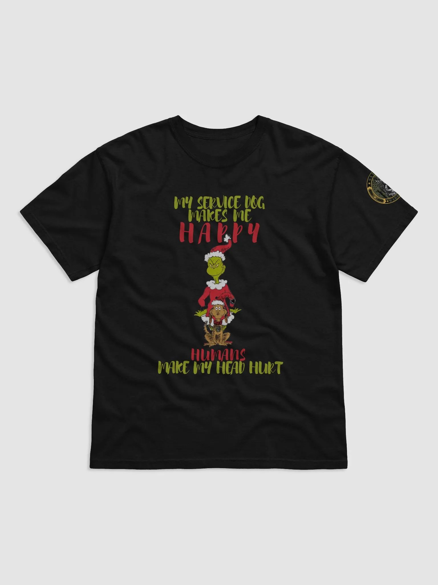 Sable Warriors Holiday Service Dog Short Sleeve: Helps Pair Veterans With A Service Dog product image (6)