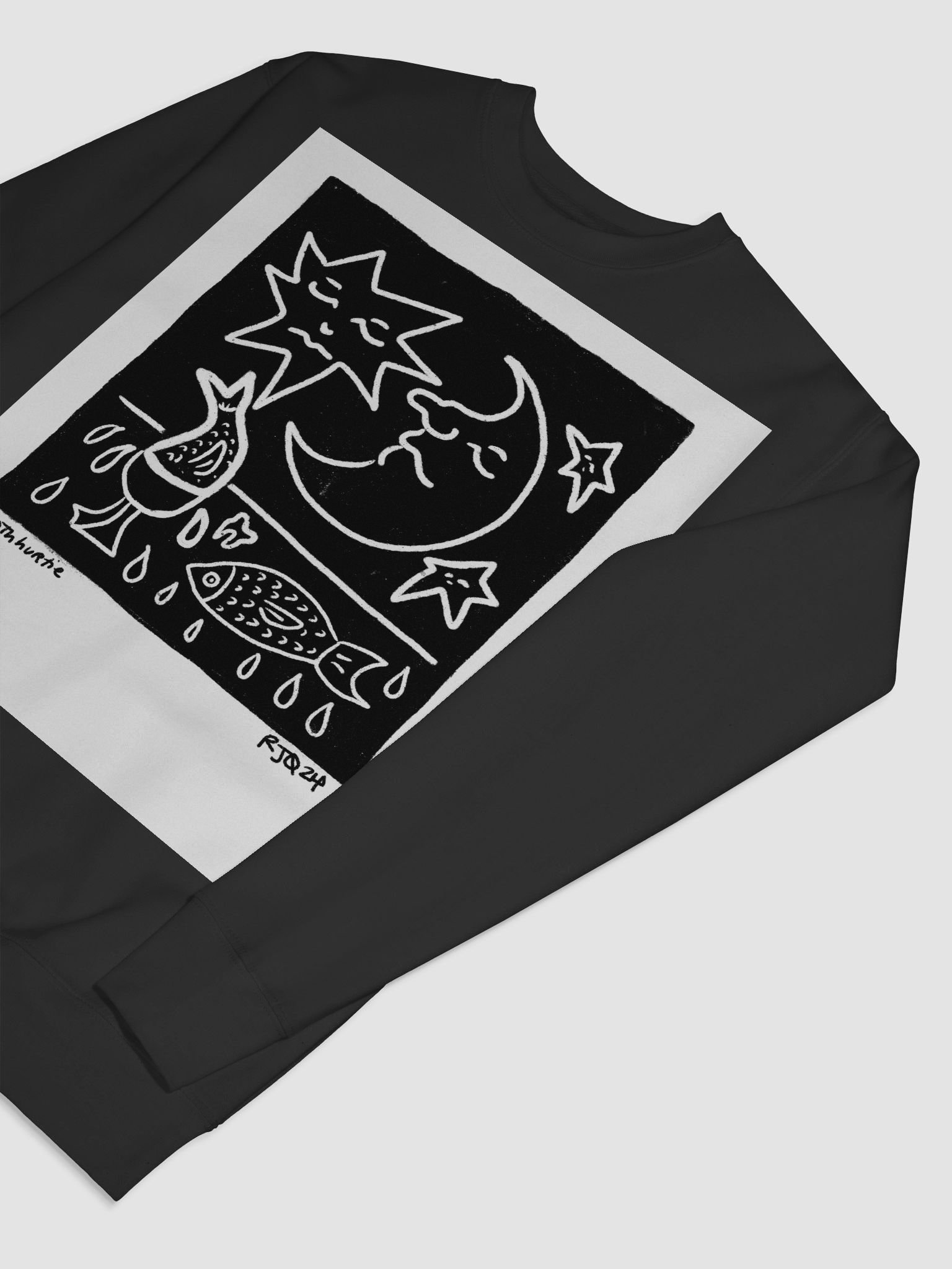 FISHIES UNDER THE MOON (SWEATSHIRT) product image (68)