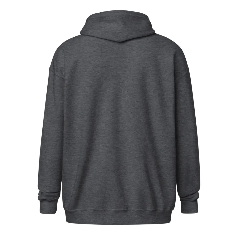 Louth/Lú Orthodox style Ogham embroidered Zip Hoodie product image (10)