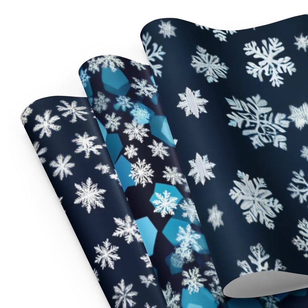 Snowflake Symphony Wrapping Paper Set product image (8)