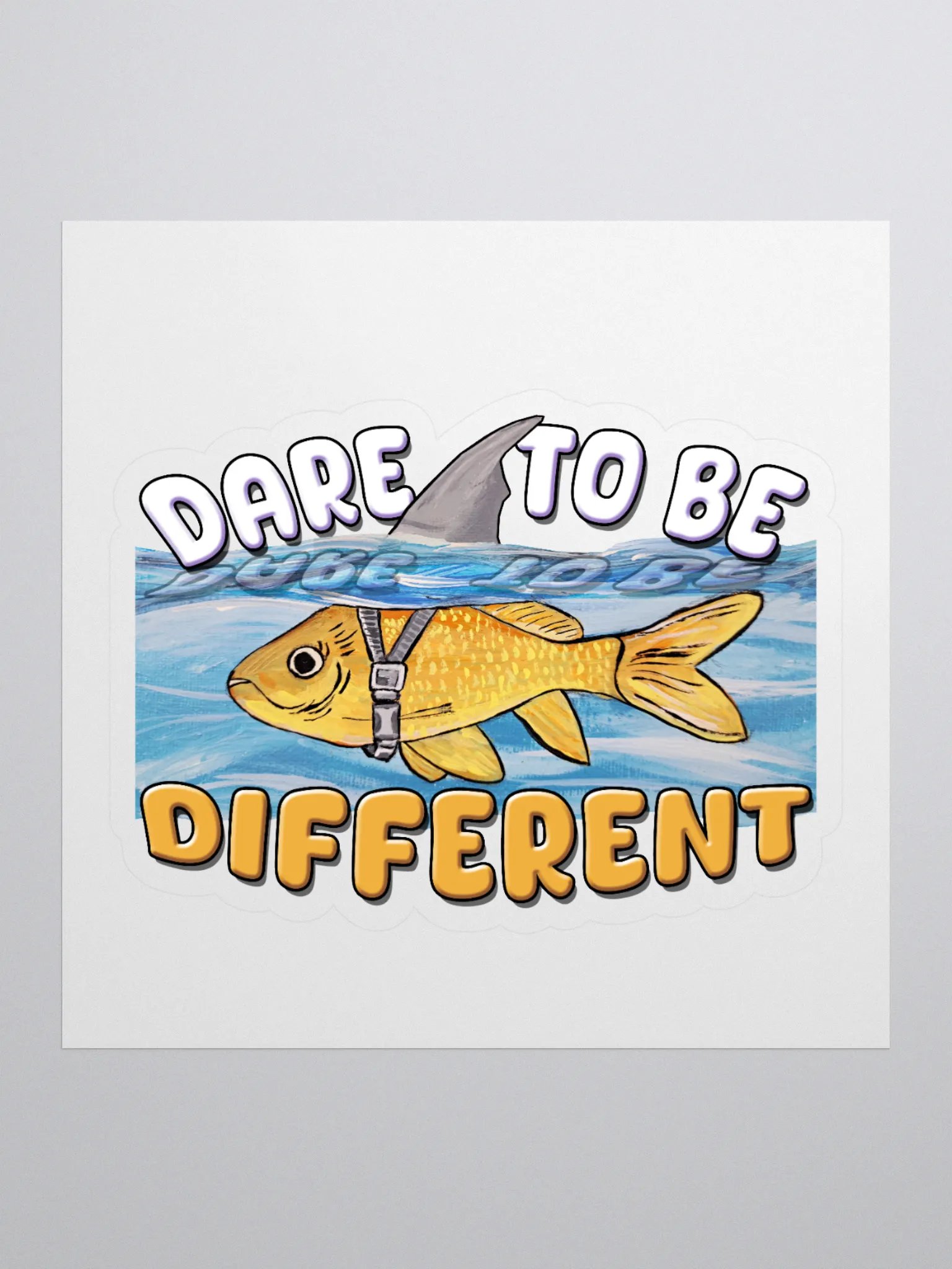 "Dare to be Different" Sticker product image (1)