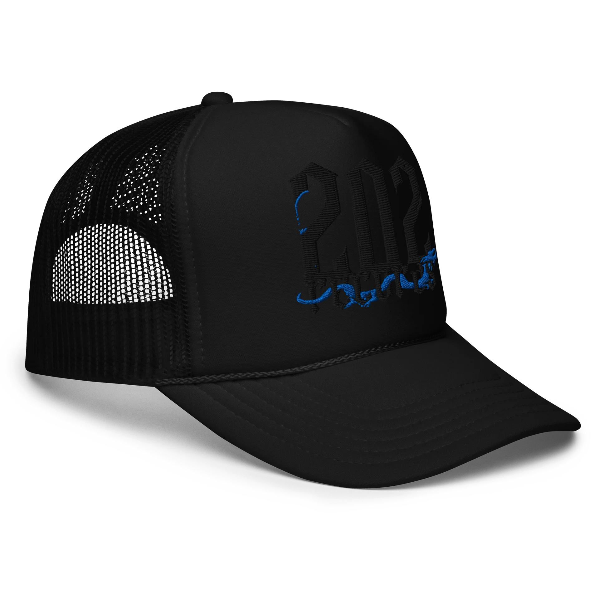 KEVBO "202 Records" Blue Dragon FOAM Trucker Snapback Hat product image (3)