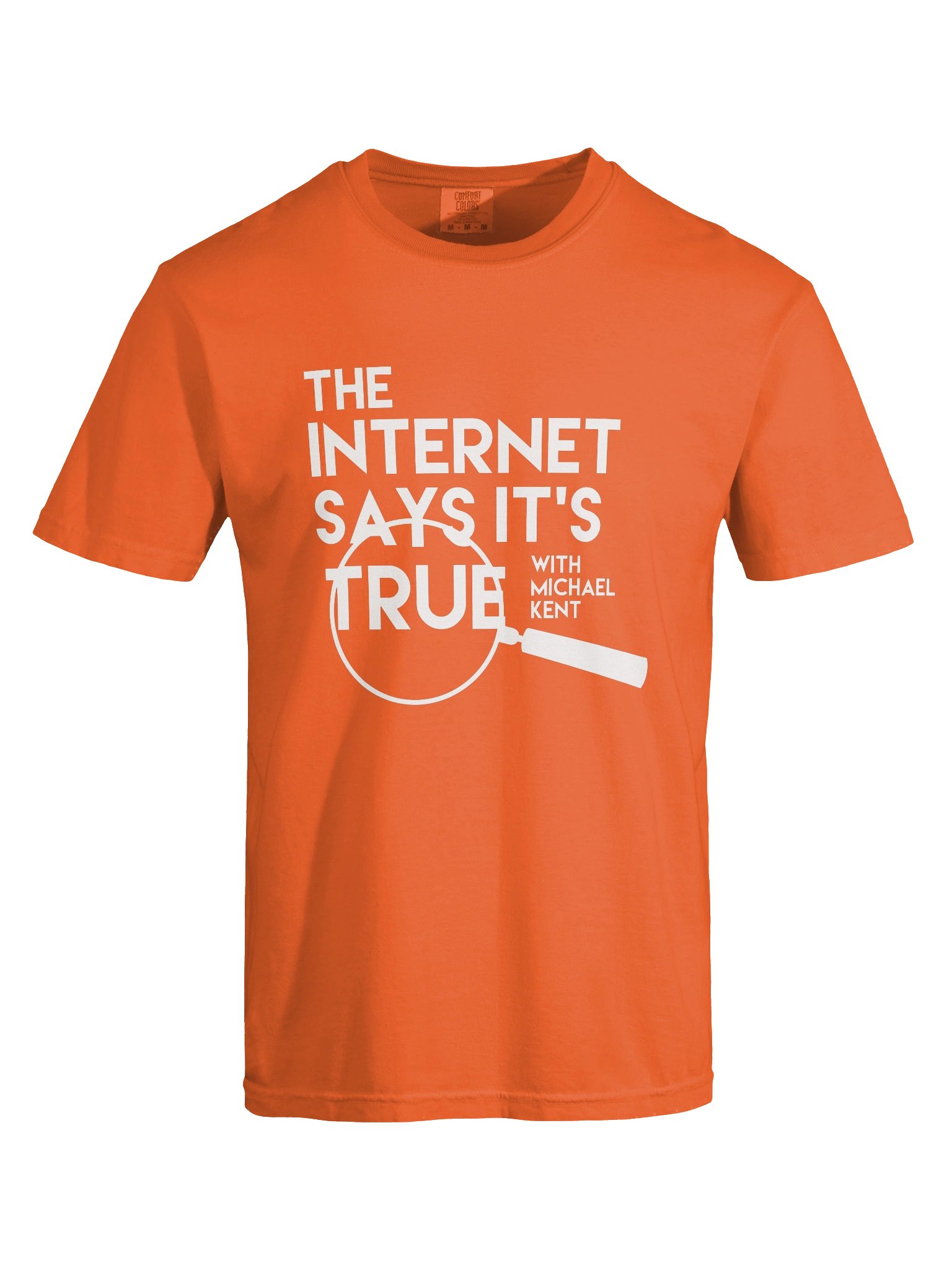 Orange TISIT TEE product image (5)