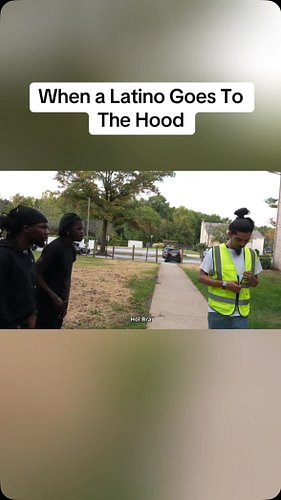 When a Latino Goes To The Hood