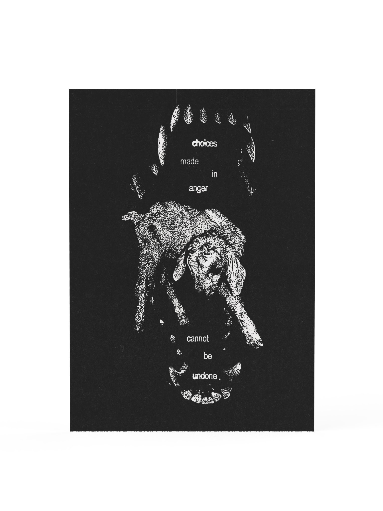 CHOICES/ANGER POSTER product image (5)